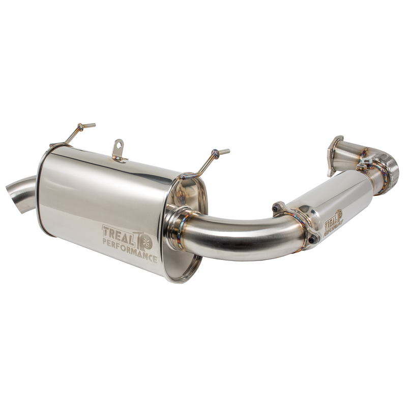 Load image into Gallery viewer, Treal Performance | 2016-2021 Polaris RZR XP Turbo / S Turbo Back Exhaust System

