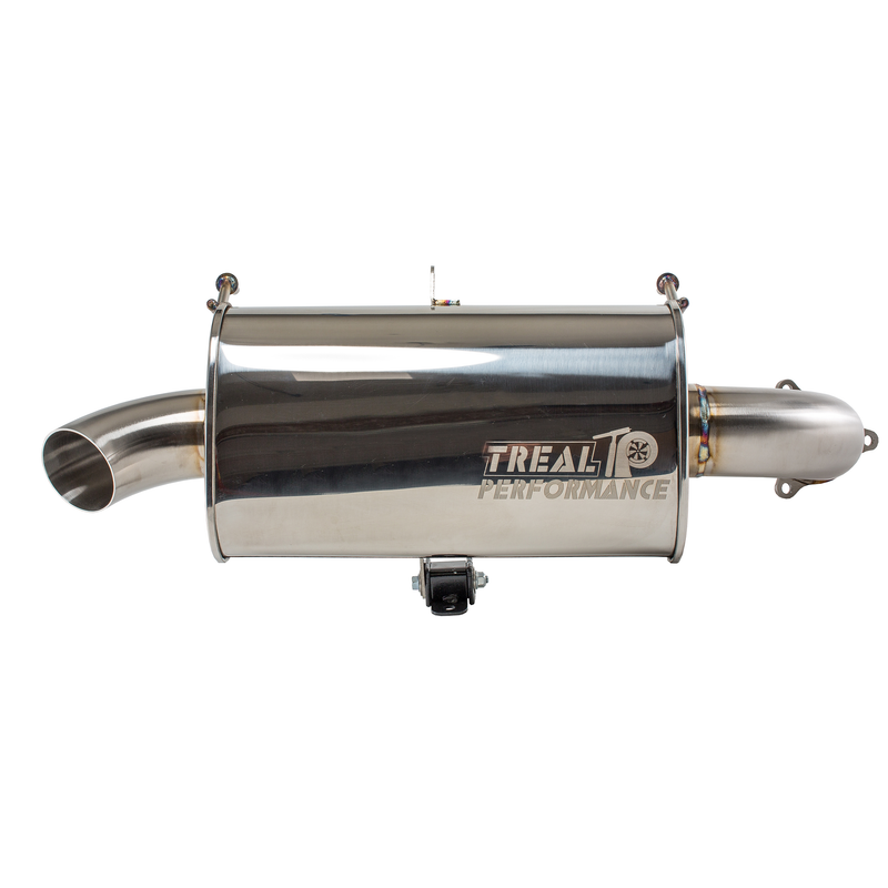 Load image into Gallery viewer, Treal Performance | 2016-2021 Polaris RZR XP Turbo / S Turbo Back Exhaust System
