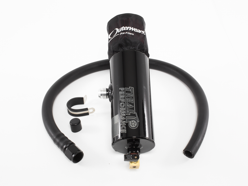 Load image into Gallery viewer, Treal Performance | 2017-2025 Can-Am X3 Oil Catch Can / Breather System
