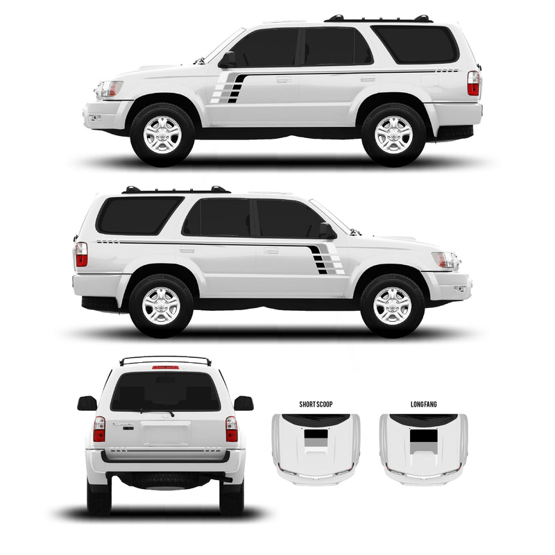 Load image into Gallery viewer, 1996-2002 &amp; 2003-2009 4Runner Checkered Stripe Kit
