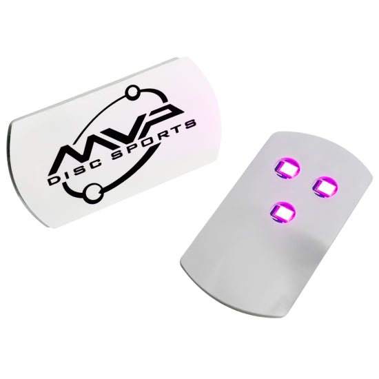 Load image into Gallery viewer, MVP Tri-Lit Magenta LED Disc Lights - 10 Pack
