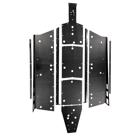 Trail Armor Skid Plate With Rock Sliders for 2017+ Polaris General XP 1000 4
