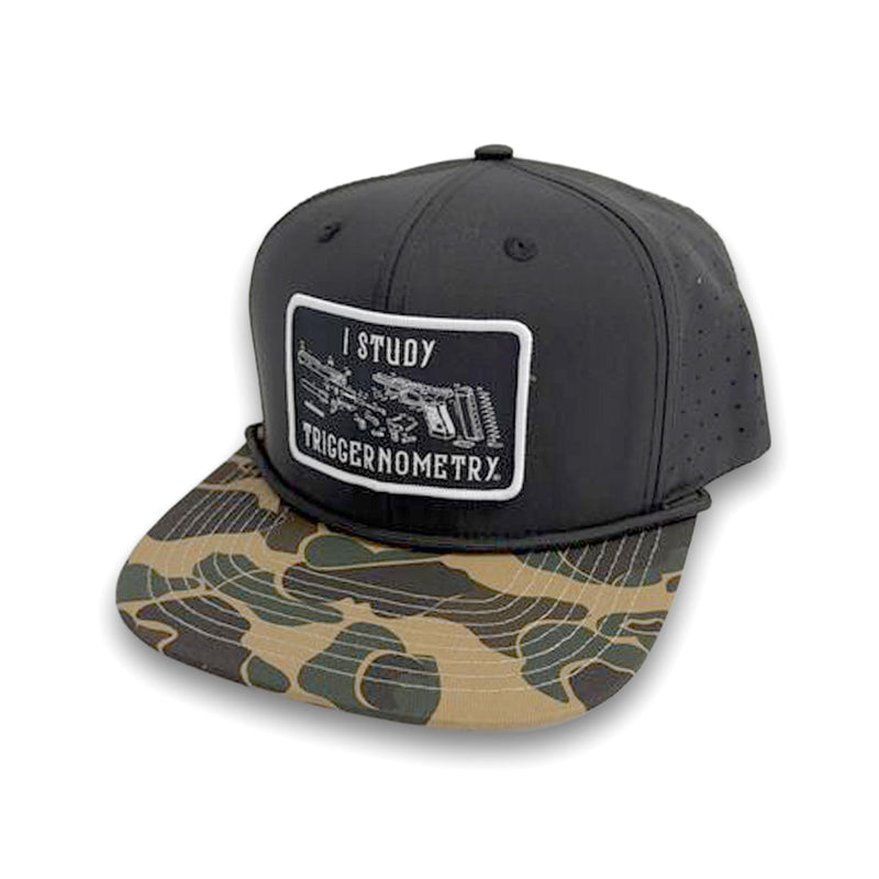 Load image into Gallery viewer, I Study Triggernometry Woven Patch Hat
