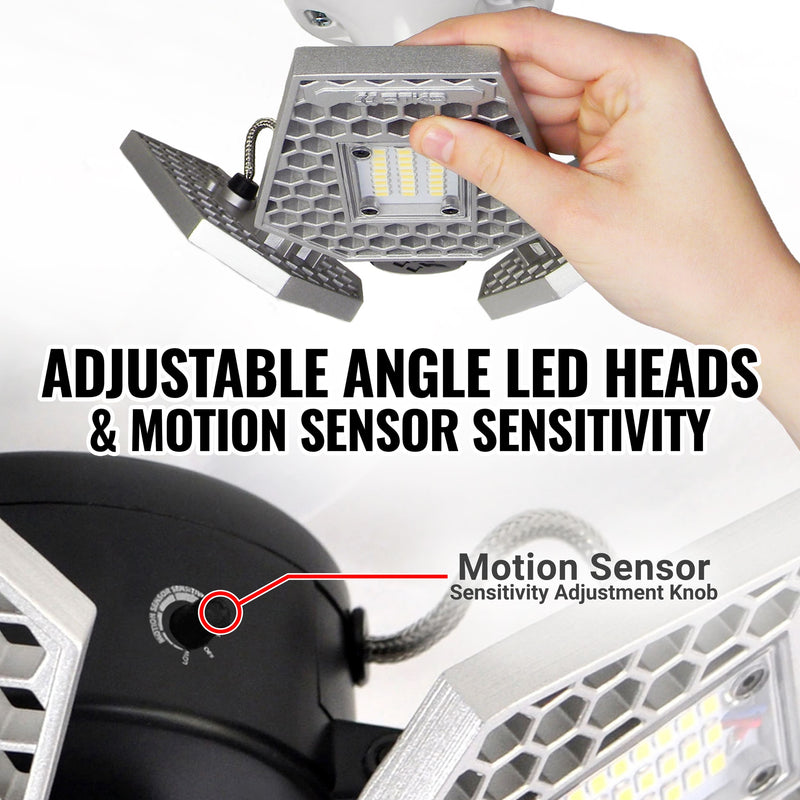 Load image into Gallery viewer, TRiLIGHT - Motion Activated Garage Ceiling Light
