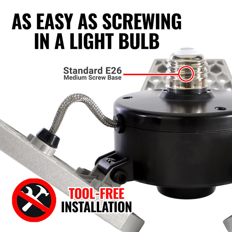 Load image into Gallery viewer, TRiLIGHT - Motion Activated Garage Ceiling Light
