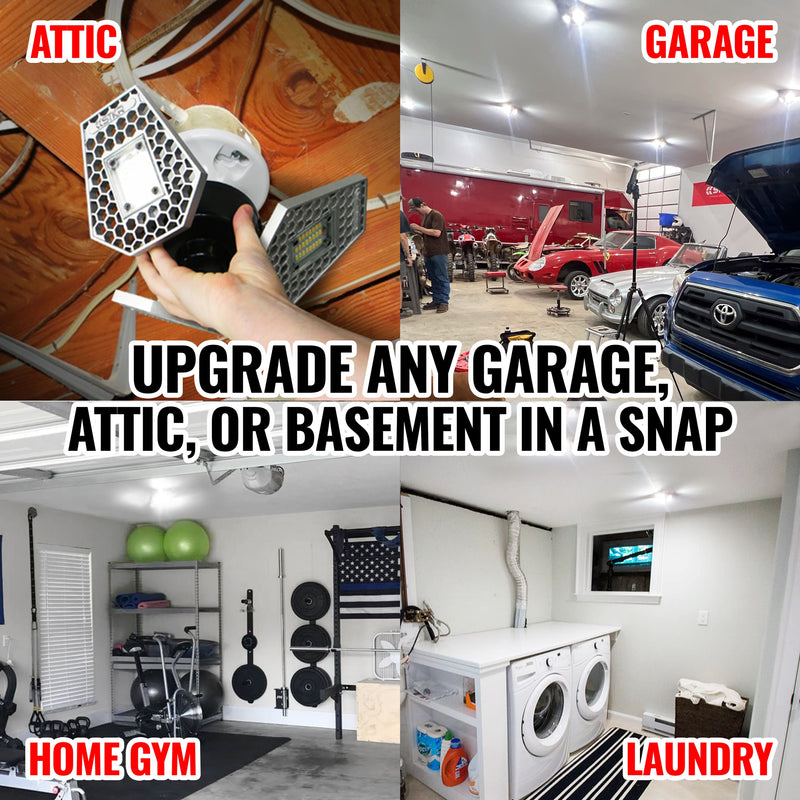 Load image into Gallery viewer, TRiLIGHT - Motion Activated Garage Ceiling Light

