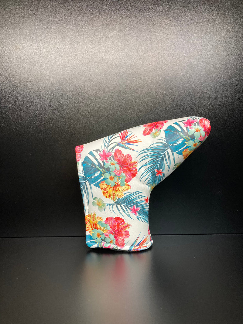 Load image into Gallery viewer, Tropical Floral Print Headcover
