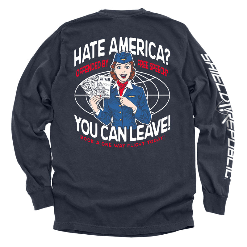 Load image into Gallery viewer, Hate America Offended By Free Speech You can Leave
