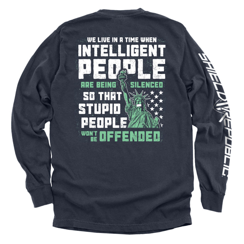 Load image into Gallery viewer, Intelligent People are being Silenced so that Stupid People won&#39;t be Offended
