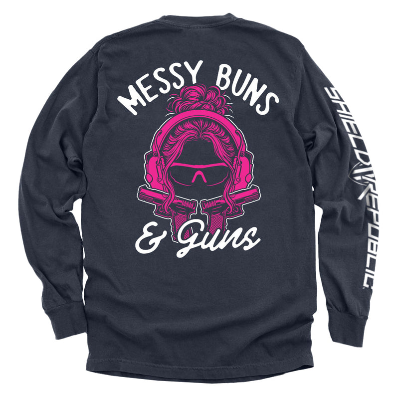 Load image into Gallery viewer, Messy Buns &amp; Guns
