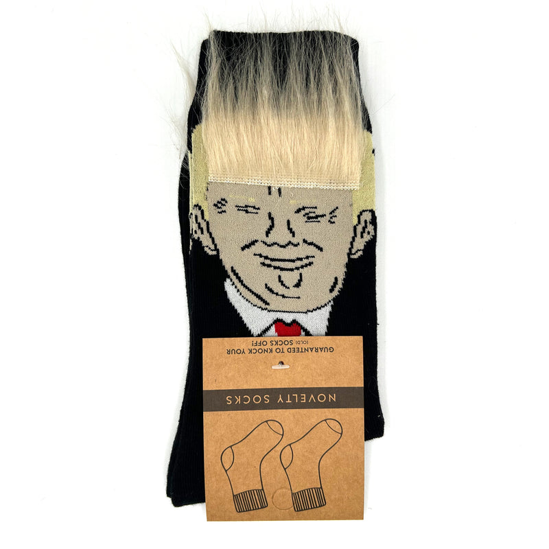 Load image into Gallery viewer, Trump Hair Novelty Socks
