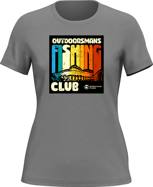 Outdoorsman Fishing Club T-Shirt for Women