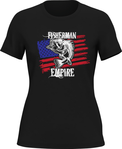Fisherman American Empire Color T-Shirt for Women