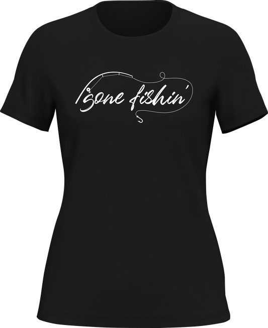 Gone Fishing v2 T-Shirt for Women