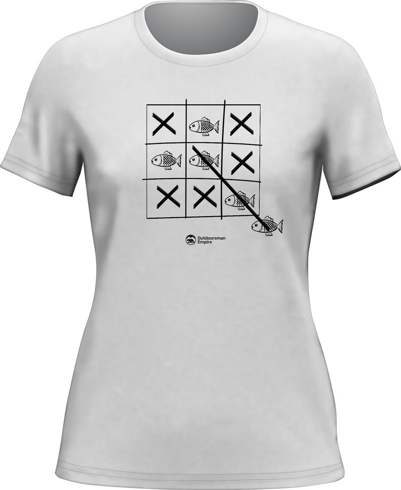 Load image into Gallery viewer, Fish Tick Tack Toe T-Shirt for Women
