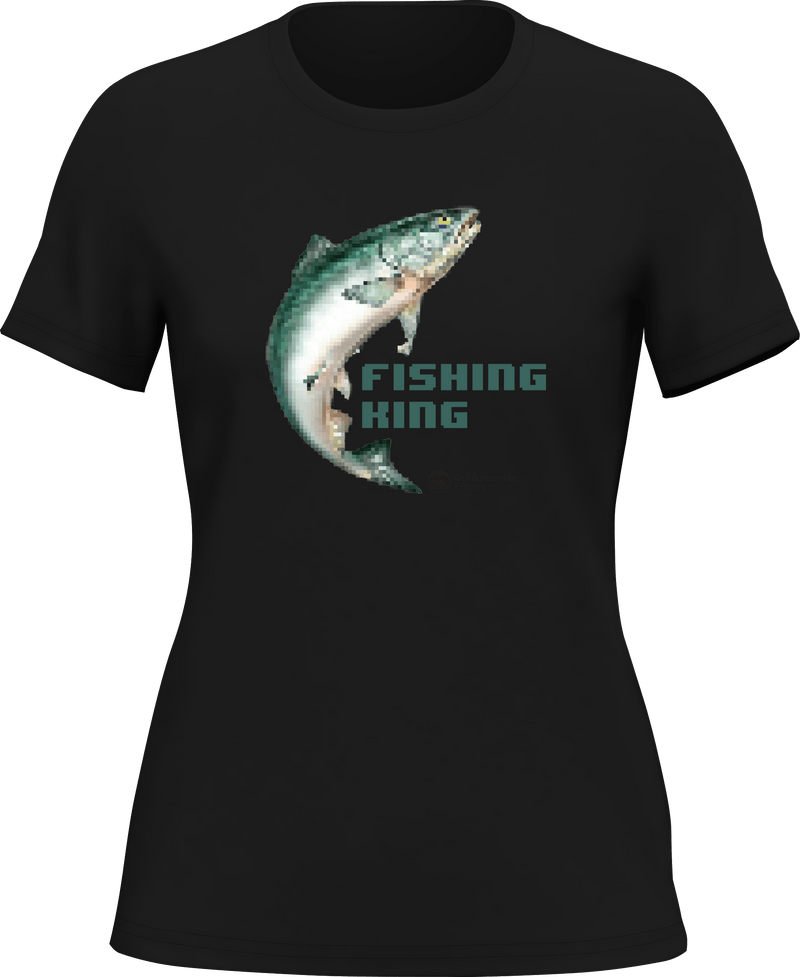 Load image into Gallery viewer, Fishing Pixelated T-Shirt for Women
