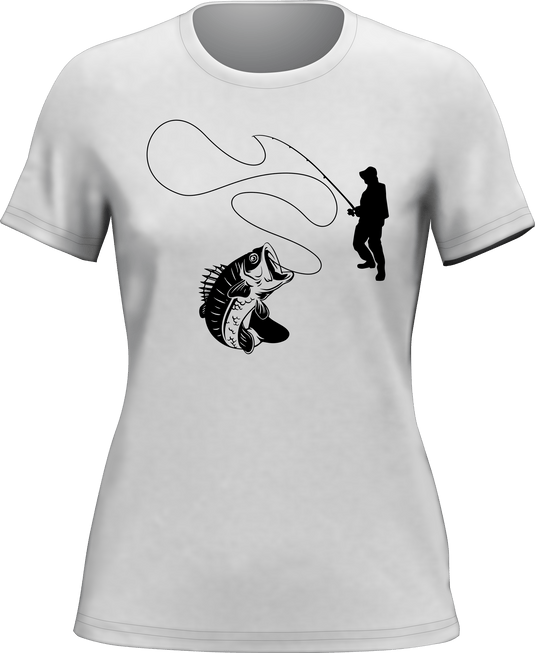 Fishing Lines T-Shirt for Women