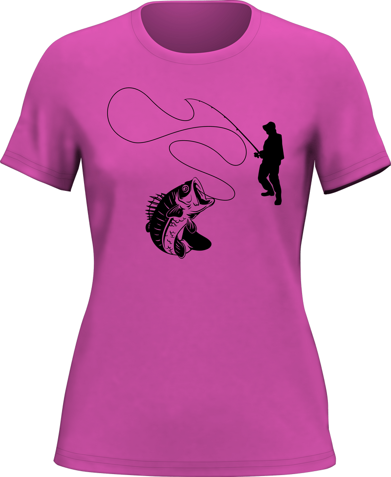 Load image into Gallery viewer, Fishing Lines T-Shirt for Women
