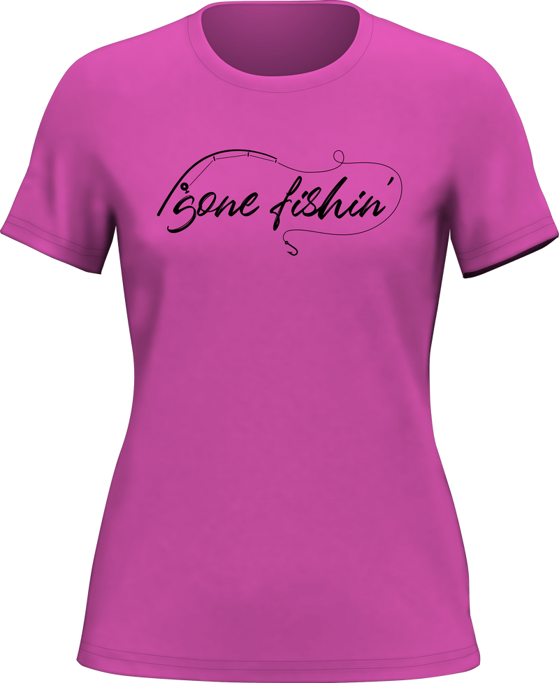 Load image into Gallery viewer, Gone Fishing v2 T-Shirt for Women
