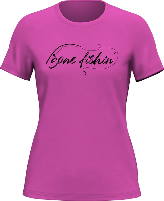 Gone Fishing v2 T-Shirt for Women