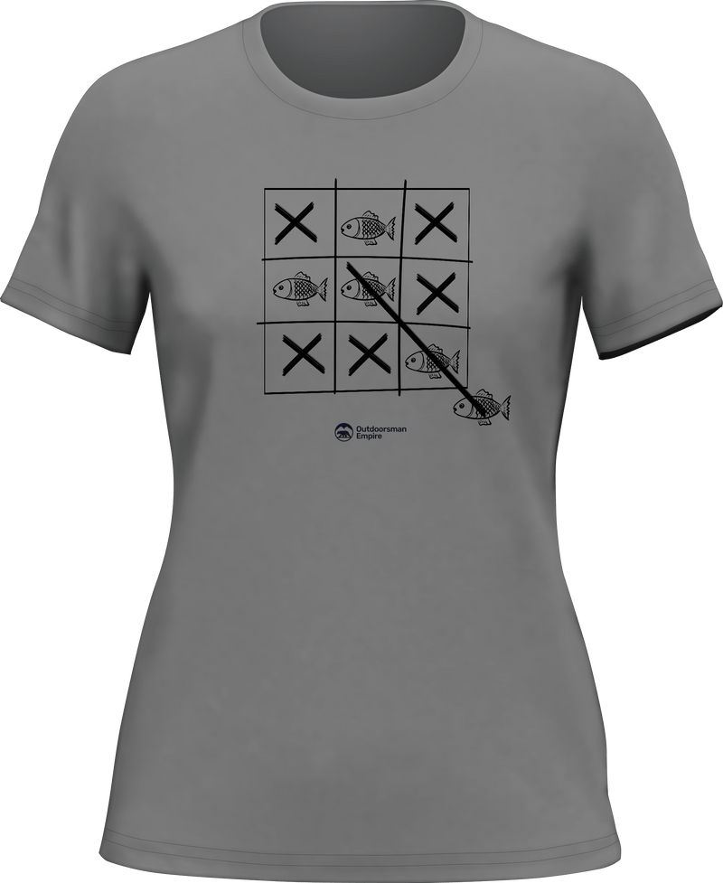 Load image into Gallery viewer, Fish Tick Tack Toe T-Shirt for Women
