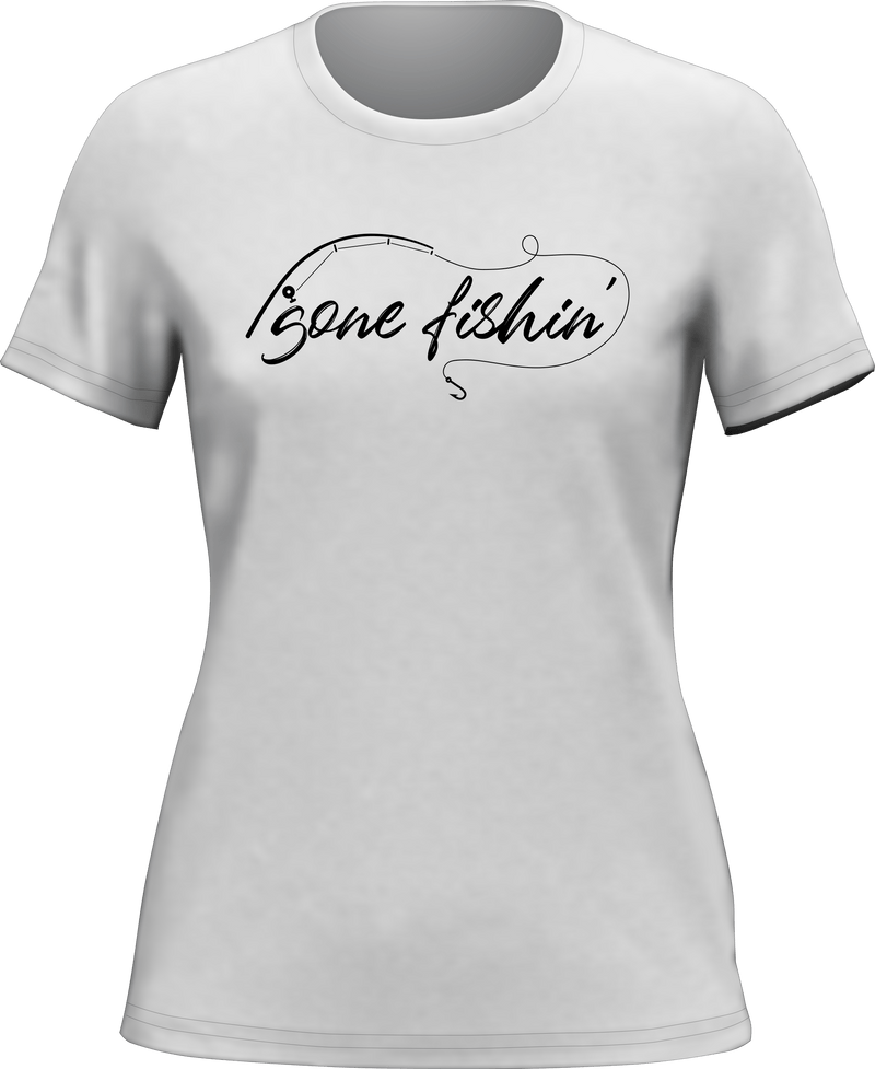 Load image into Gallery viewer, Gone Fishing v2 T-Shirt for Women
