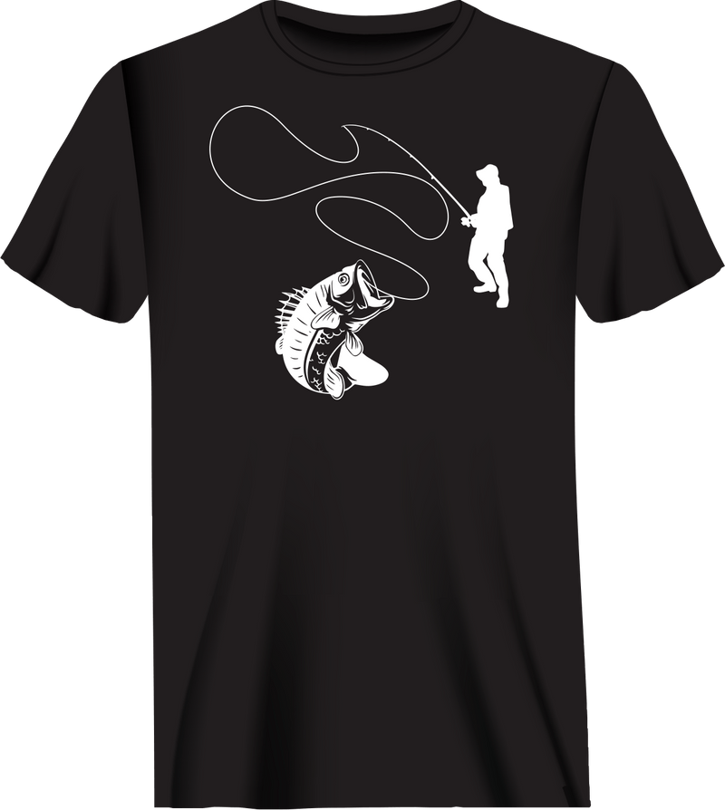 Load image into Gallery viewer, Fishing Lines Man T-Shirt
