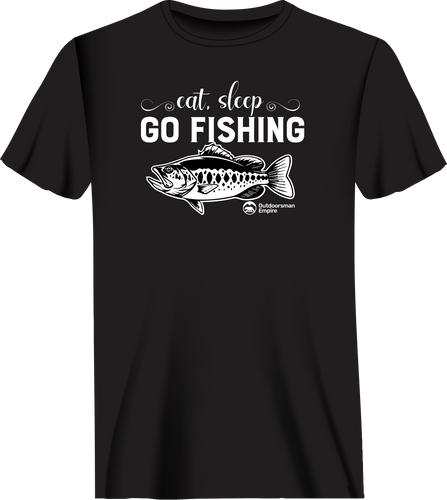 Eat Sleep Go Fishing Man T-Shirt