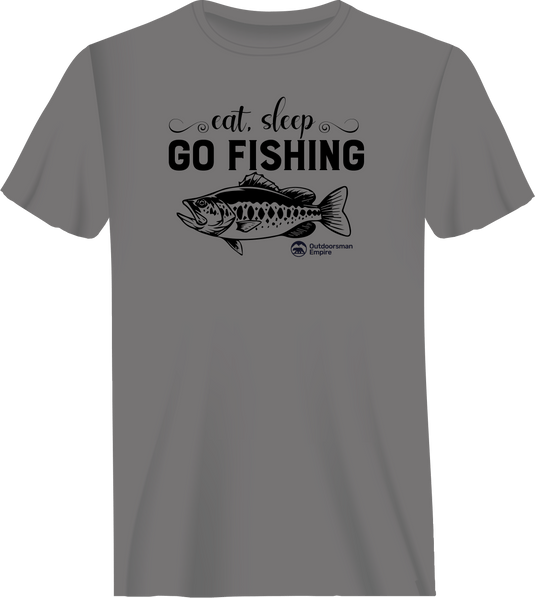 Eat Sleep Go Fishing Man T-Shirt