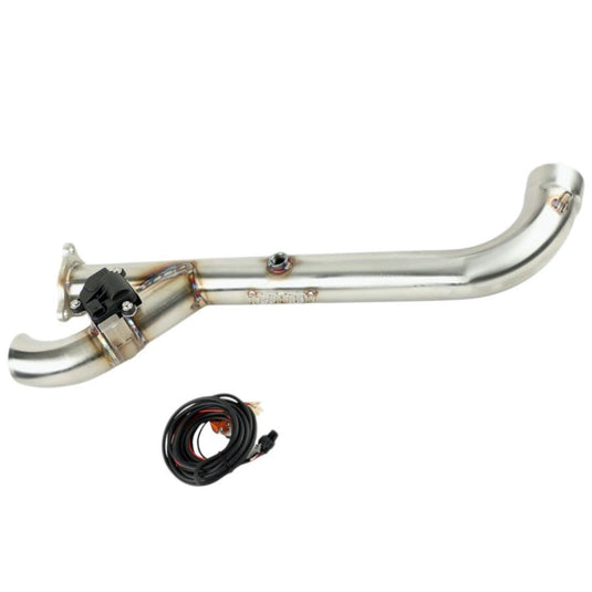 Trinity Racing Side Piece Header Pipe & Electronic Cutout for RZR Pro XP / Turbo R