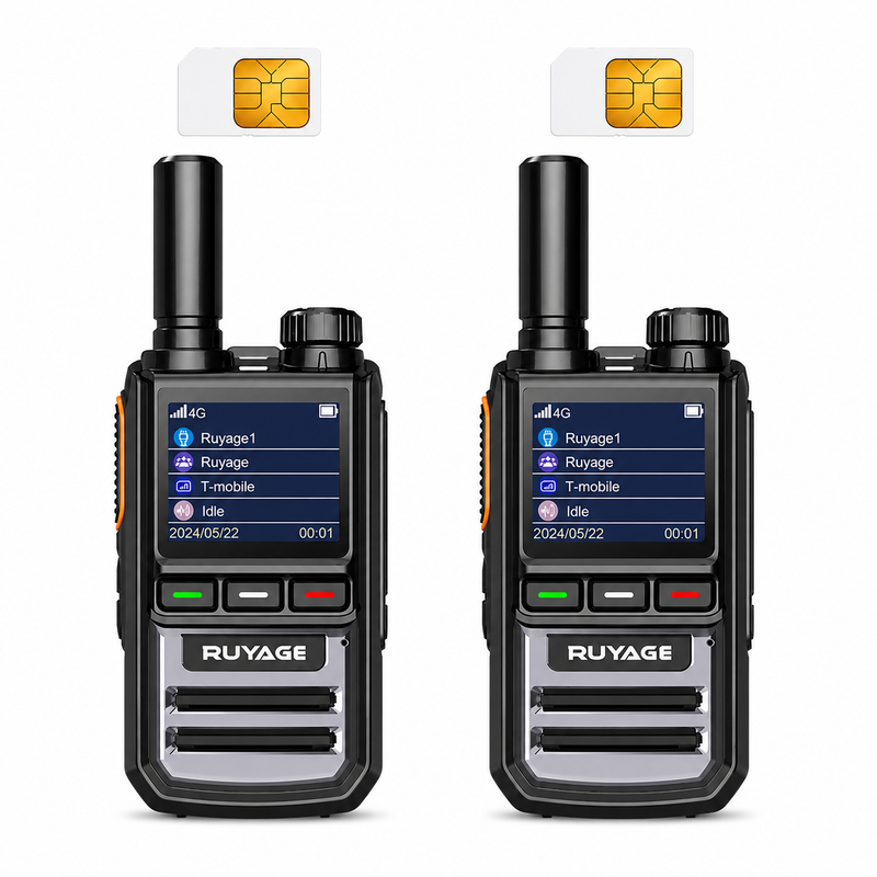 Load image into Gallery viewer, RUYAGE R1 4G LTE PoC Walkie Talkies – 2-Pack
