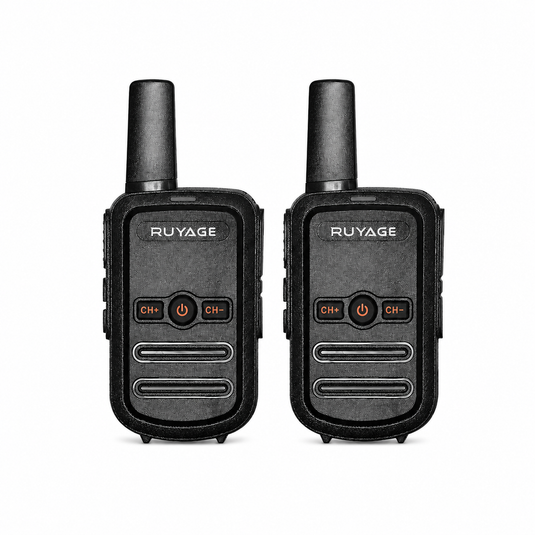 RUYAGE RY12 Mini Rechargeable FRS Walkie Talkie with VOX