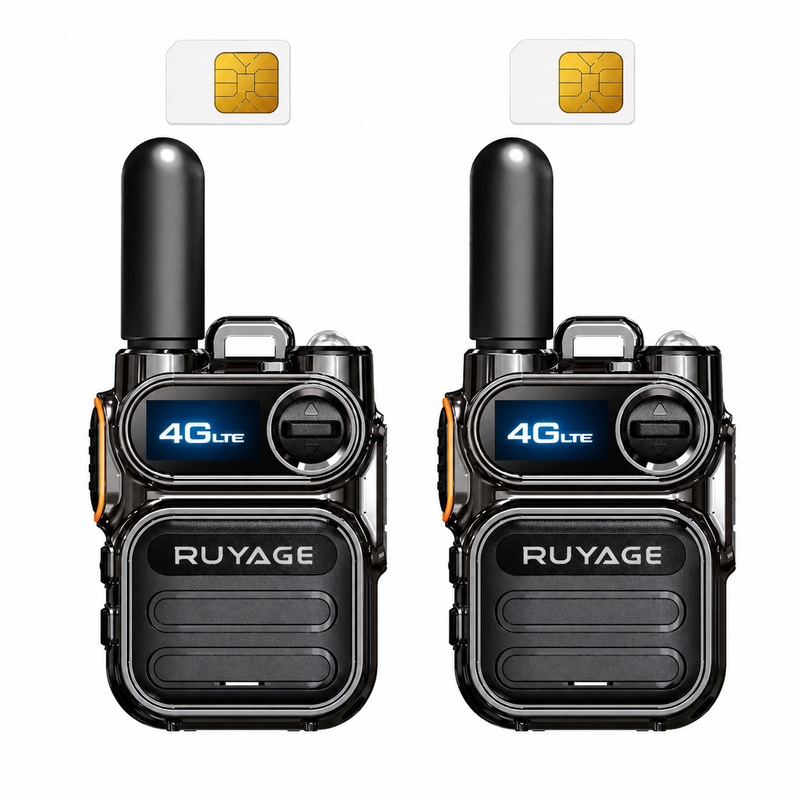 Load image into Gallery viewer, RUYAGE X40 Mini 4G LTE PoC Radio – Compact Metal Body Walkie Talkie
