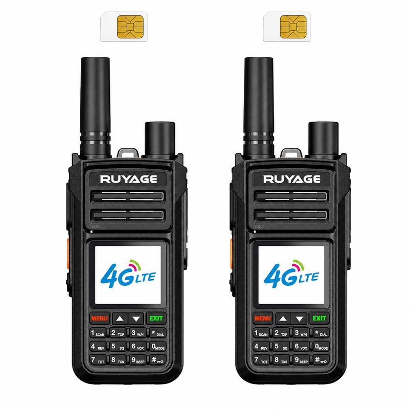 Load image into Gallery viewer, RUYAGE X70 Dual-Mode 4G LTE PoC &amp; 5W UHF Walkie Talkies – 2-Pack
