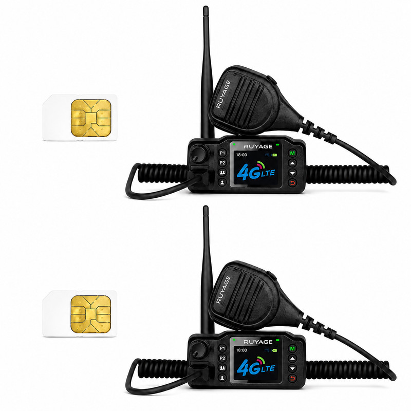 Load image into Gallery viewer, RUYAGE CT98 4G LTE Vehicle PoC Radios – 2-Pack
