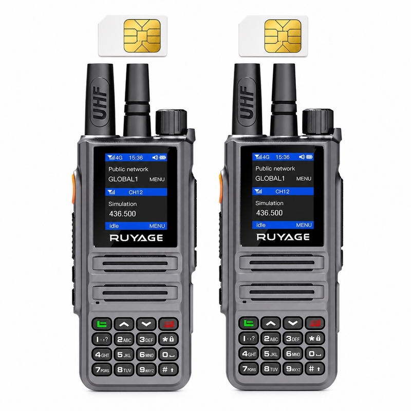 Load image into Gallery viewer, RUYAGE X30 Dual-Mode 4G LTE PoC &amp; 5W UHF Two-Way Radio – IP54
