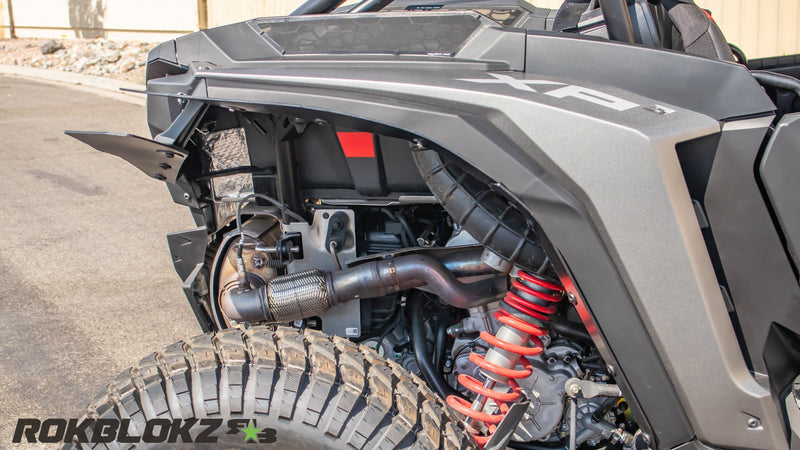Load image into Gallery viewer, 2024+ Polaris RZR XP 1000 featuring Rokblokz Fender Kit - rear
