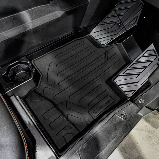 SMARTLINER Rugged Rubber Floor Liners For 2024-2026 Can-Am Maverick Trail 1000