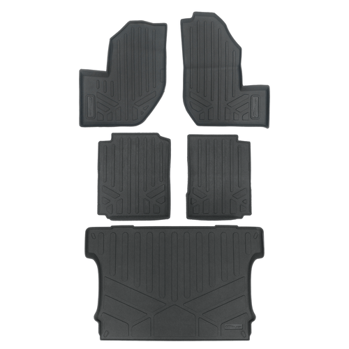 SMARTLINER Custom Fit Rugged Rubber Floor Liners For 2018-2025 Yamaha Wolverine RMA X2