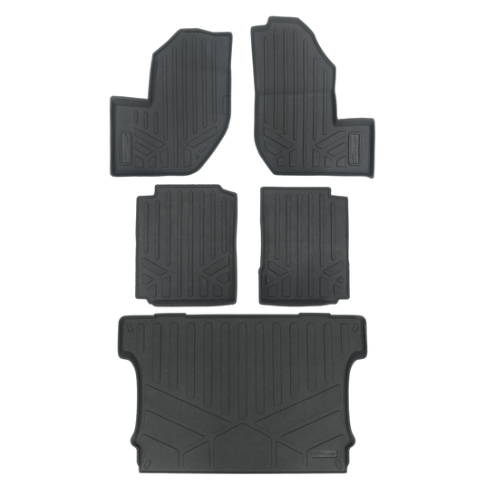 SMARTLINER Custom Fit Rugged Rubber Floor Liners For 2018-2025 Yamaha Wolverine RMA X2