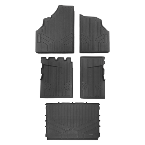 SMARTLINER OUTDOORS™ Custom Fit Rugged Rubber Floor Liners For 2016-2025 Can-Am Defender (6 Seater)