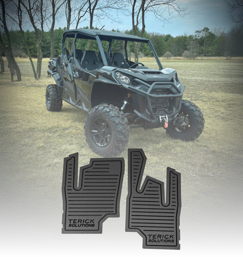 Load image into Gallery viewer, Can-Am Commander / Maverick Gen 2 Rubber Floor Mats
