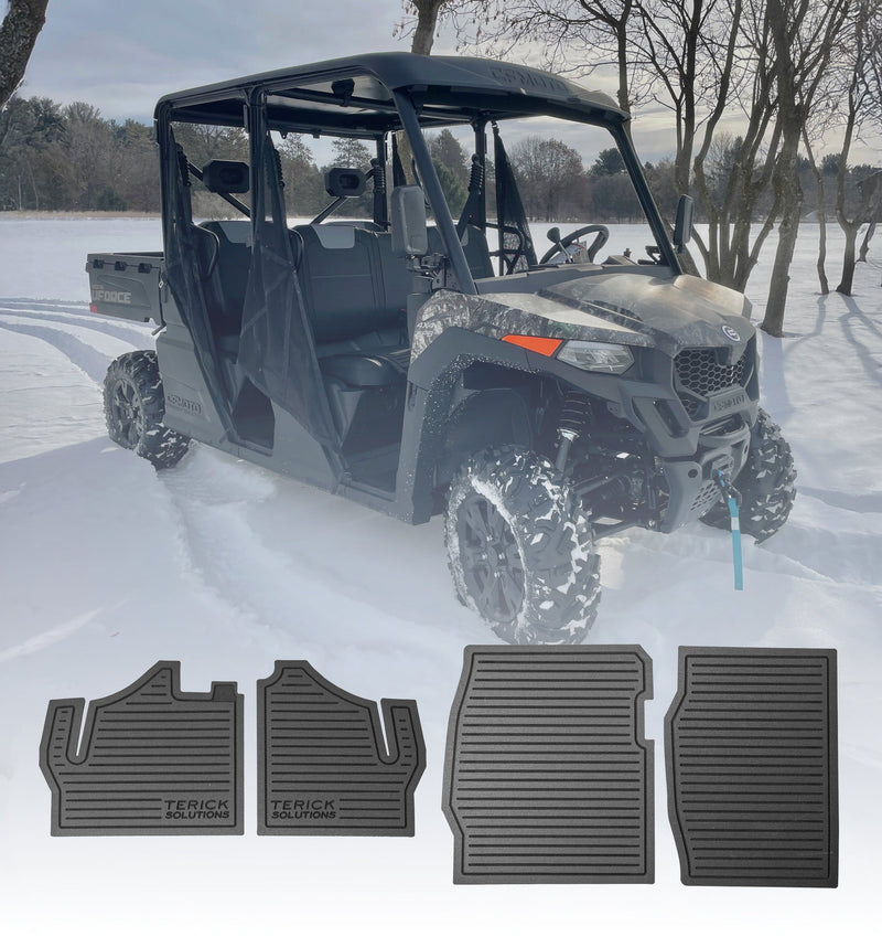 Load image into Gallery viewer, CFMOTO UFORCE 800XL Rubber Floor Mats
