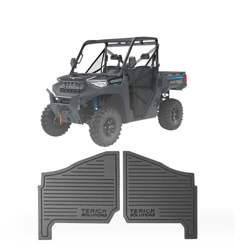Polaris Ranger Base/EPS/Premium 1000 Rubber Floor Mats (NON XP MODELS)