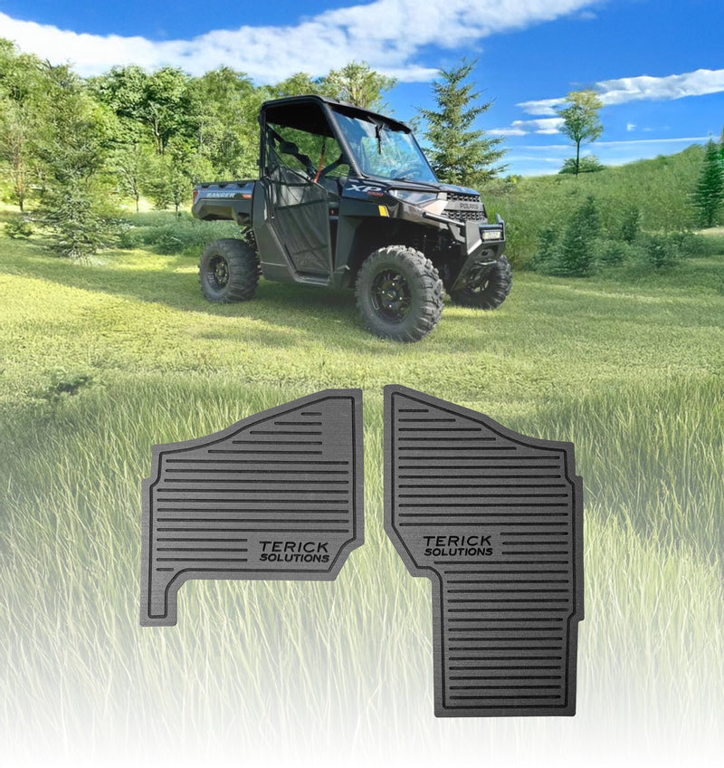 Load image into Gallery viewer, Polaris Ranger XP 1000 Rubber Floor Mats
