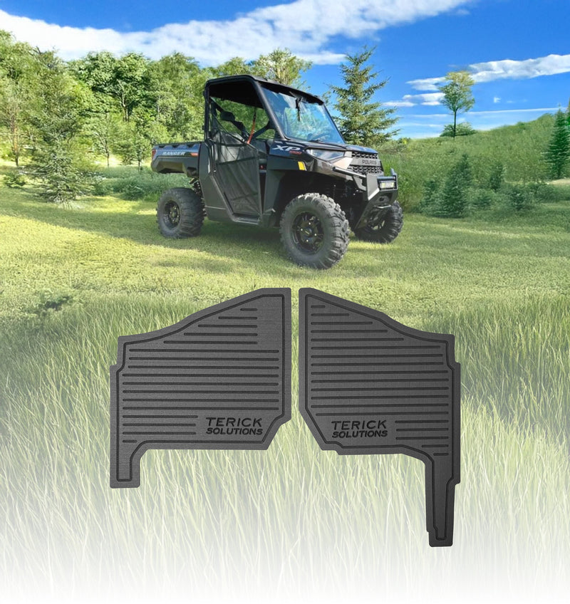Load image into Gallery viewer, Polaris Ranger XP 1000 Rubber Floor Mats

