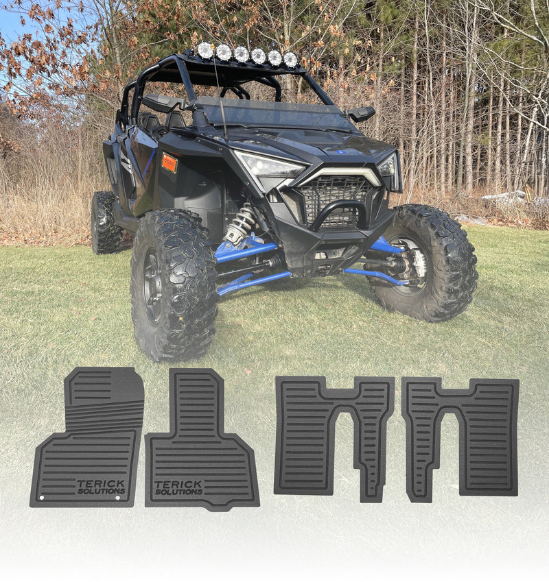 Load image into Gallery viewer, Polaris RZR PRO R Rubber Floor Mats
