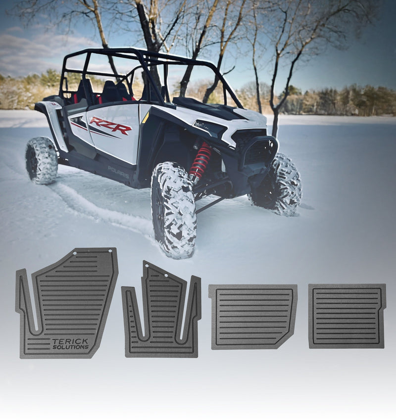 Load image into Gallery viewer, Polaris RZR XP 1000 Rubber Floor Mats
