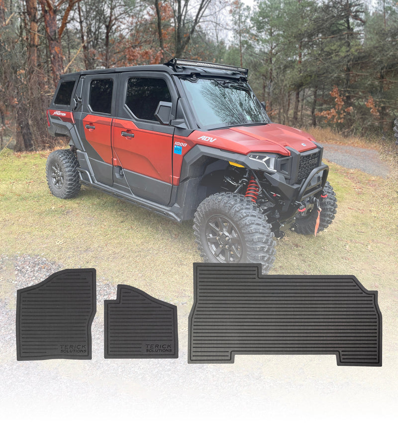 Load image into Gallery viewer, Polaris Xpedition Rubber Floor Mats
