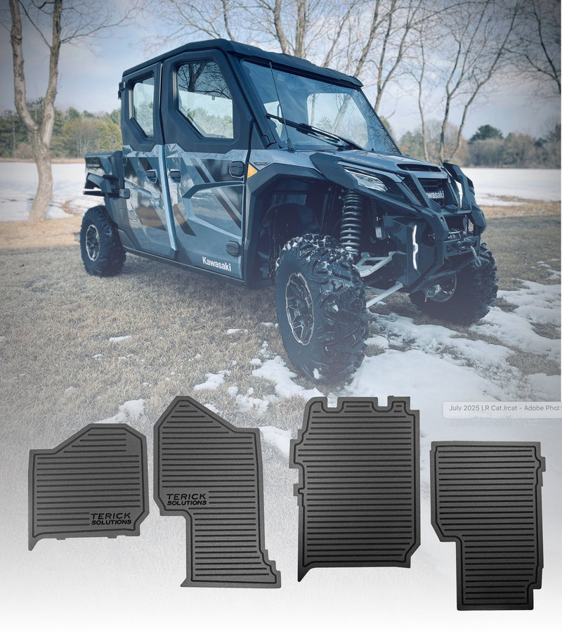 Load image into Gallery viewer, Kawasaki Ridge Crew Rubber Floor Mats
